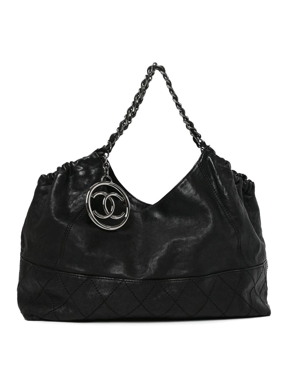 Chanel Calfskin Baby Coco Cabas Black #344831C17B